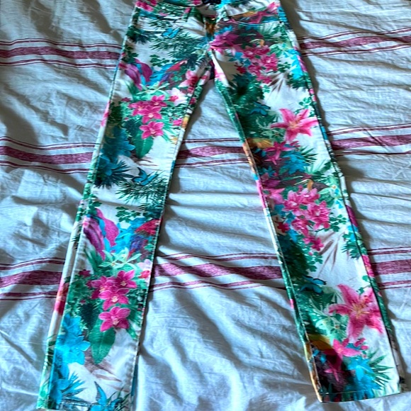 Amy & Ivy tropical pants - Picture 1 of 6